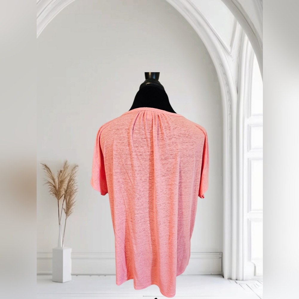 Old Navy Pink Boxy Buttoned Blouse - Picture 2 of 3